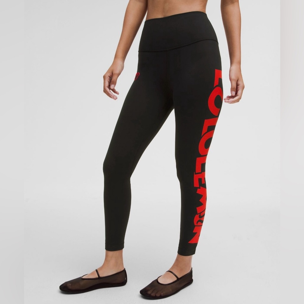 Disney X Lululemon align high-rise 25” leggings nwt very limited